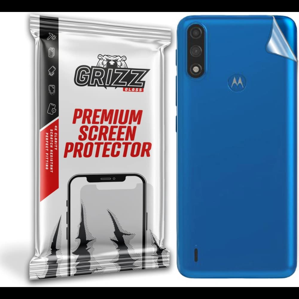 Folie für die Rückseite GrizzGlass SatinSkin für Motorola Moto E7 Power - 1