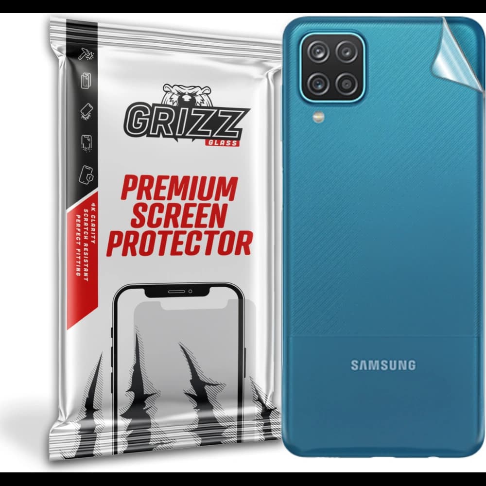 GrizzGlass SatinSkin Samsung Galaxy A12 - 1