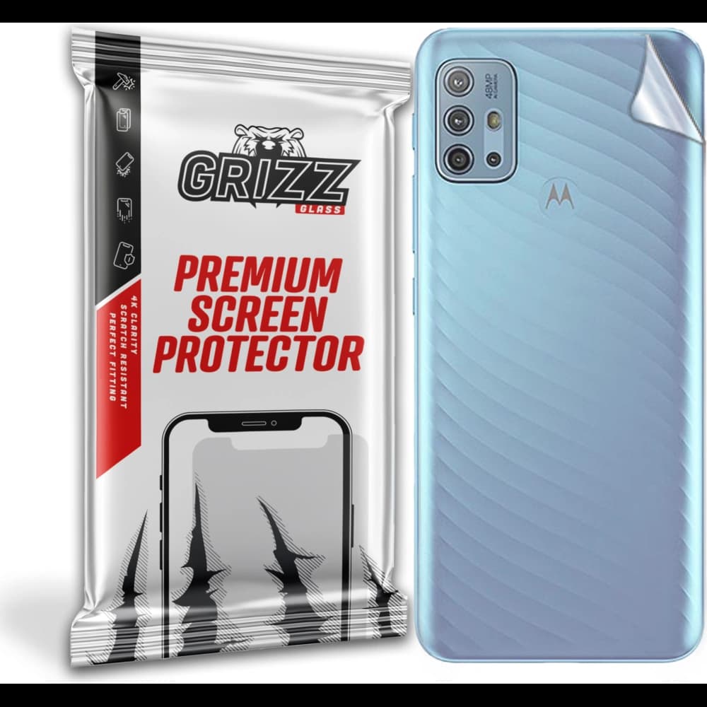 Folie GrizzGlass SatinSkin spate pentru Motorola Moto G10 Power - 1