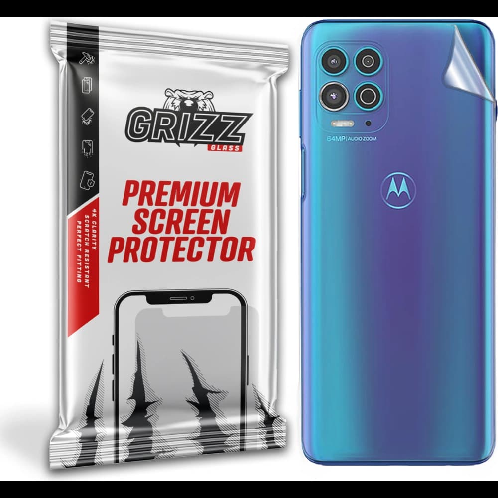 Folie GrizzGlass SatinSkin spate pentru Motorola Moto G100 5G - 1