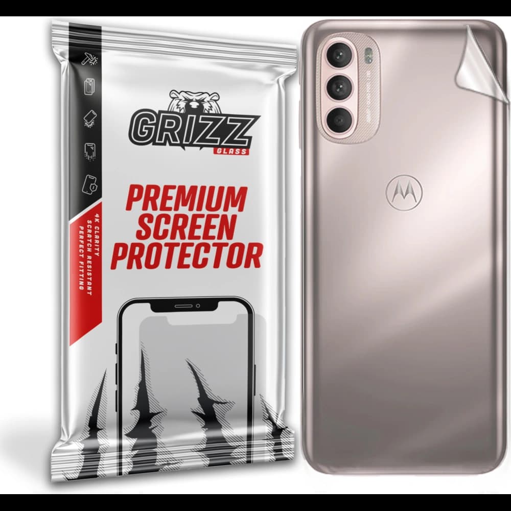 Folie für die Rückseite GrizzGlass SatinSkin für Motorola Moto G41 - 1