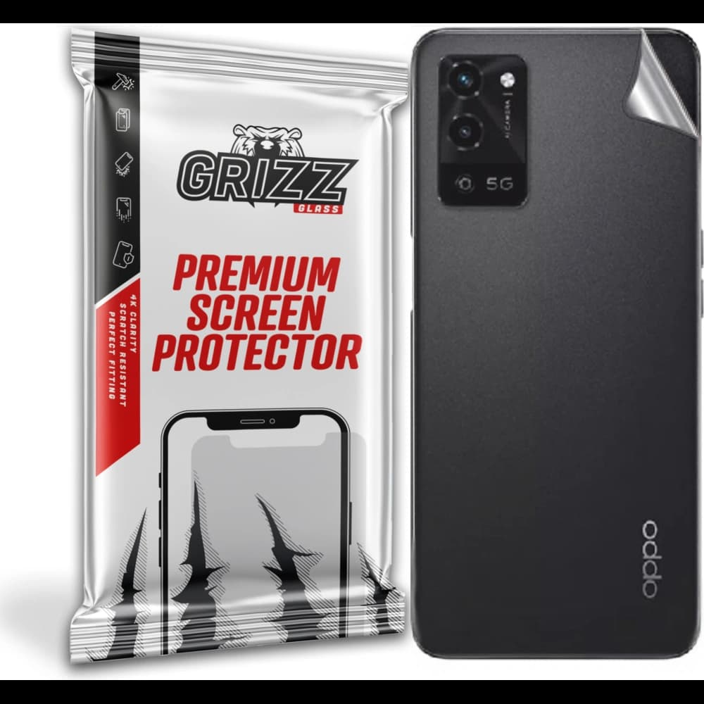 Folie auf der Rückseite GrizzGlass SatinSkin für Oppo A56 5G - 1