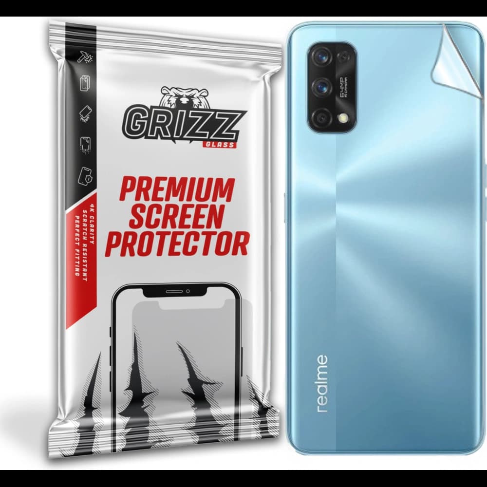 Folie für die Rückseite GrizzGlass SatinSkin für Realme 7 Pro - 1