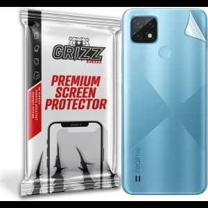 Folie auf der Rückseite GrizzGlass SatinSkin für Realme C21