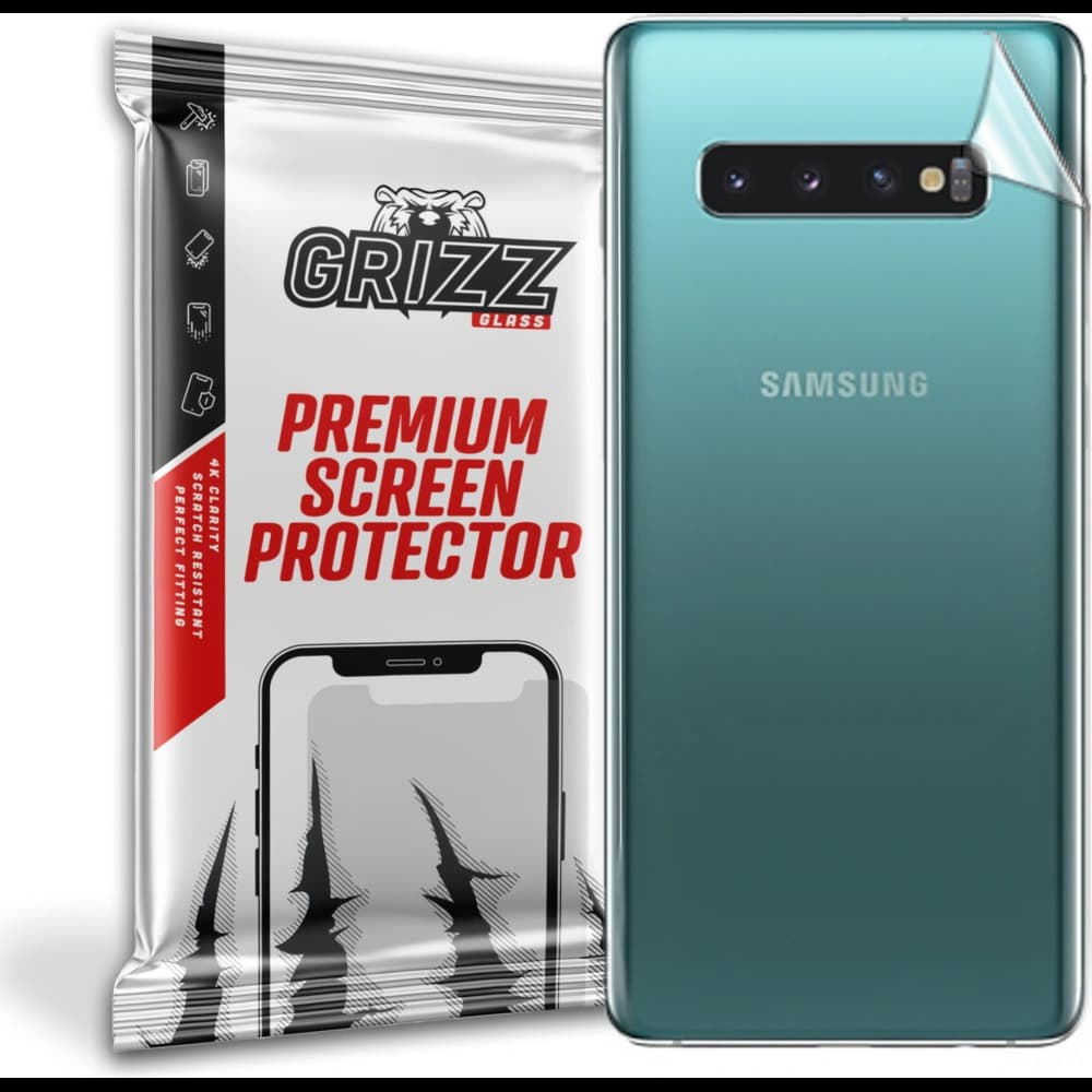 Folie für die Rückseite GrizzGlass UltraSkin für Samsung Galaxy S10+ Plus - 1
