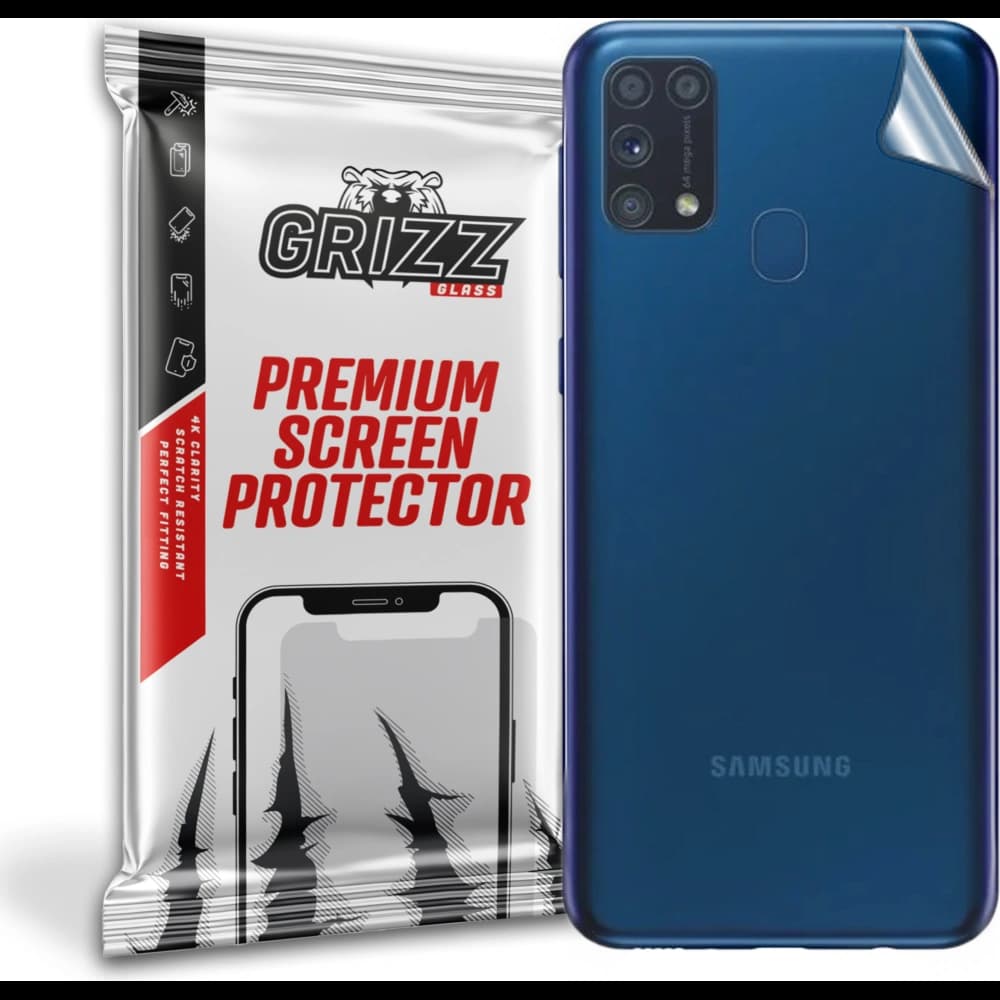 Folie für die Rückseite GrizzGlass SatinSkin für Samsung Galaxy M31 Prime - 1