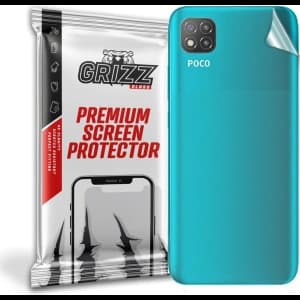 Folia na tył GrizzGlass SatinSkin do Xiaomi POCO C3