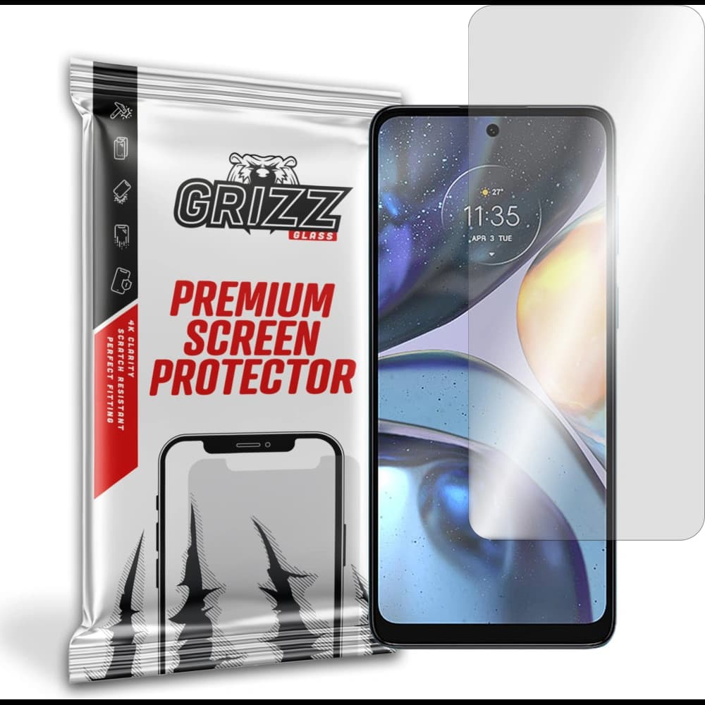 HybRIDOVÉ sklo GrizzGlass HybridGlass pro Motorola Moto G22 - 1