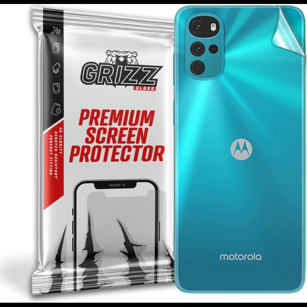Folie na zadní stranu GrizzGlass SatinSkin pro Motorola Moto G22 - 1