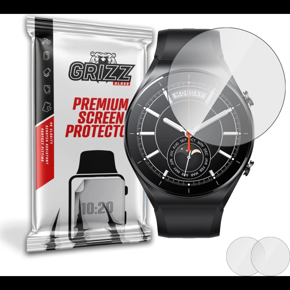 Hybriertes Glas GrizzGlass HybridGlass für Xiaomi Watch S1 - 1