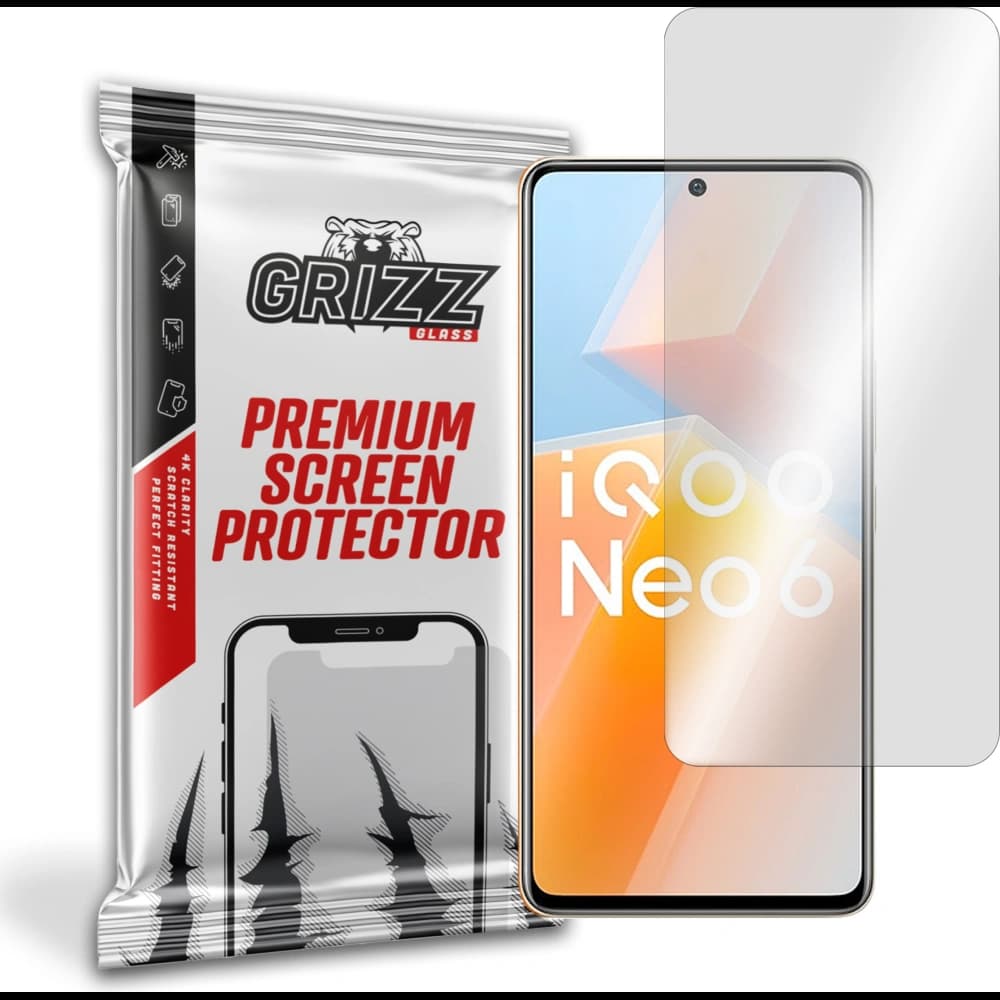 Szkło hybrydowe GrizzGlass HybridGlass do Vivo IQOO Neo 6 - 1