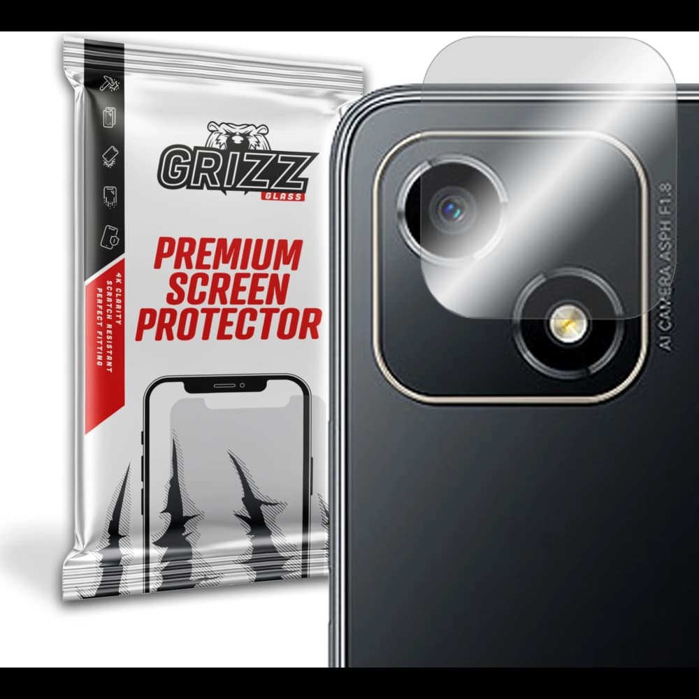 Sklo na aparát GrizzGlass HybridGlass Camera pro Honor Play 30 - 1