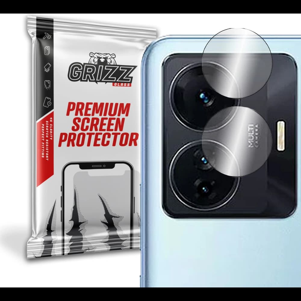 Szkło na aparat GrizzGlass HybridGlass Camera do vivo iQOO Z6 Pro - 1