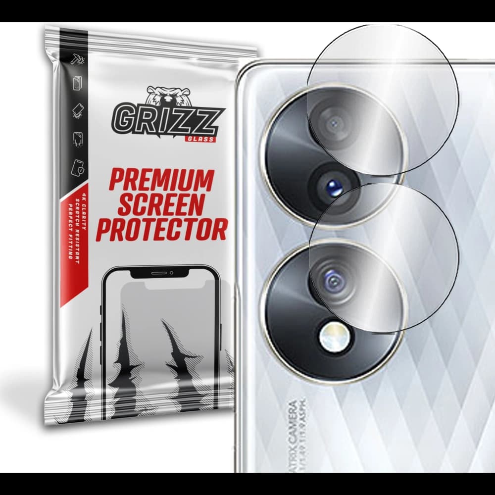 Glas für die Kamera GrizzGlass HybridGlass für Honor 70 - 1
