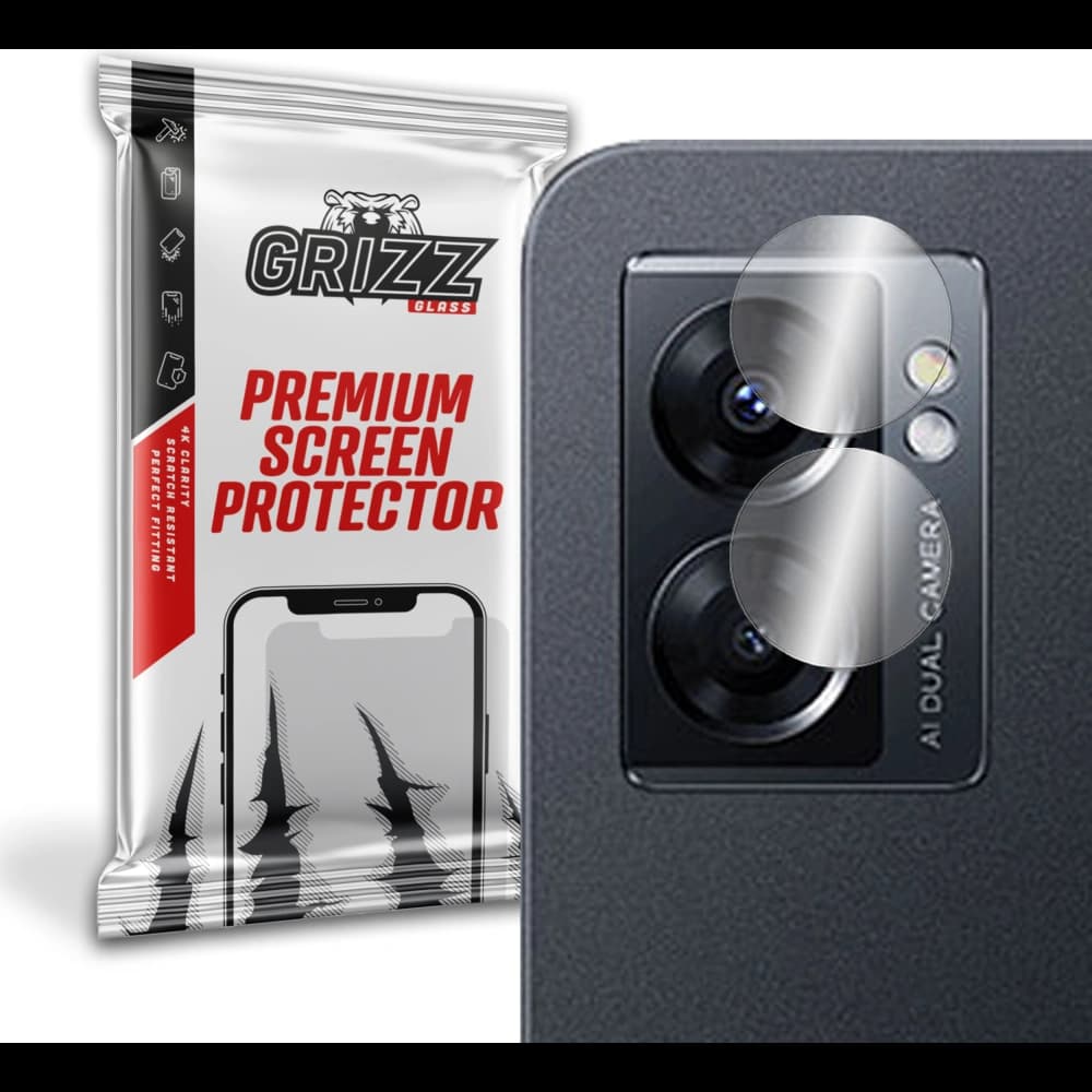 Üveg a GrizzGlass HybridGlass kamerához Oppo A77 5G-hez - 1