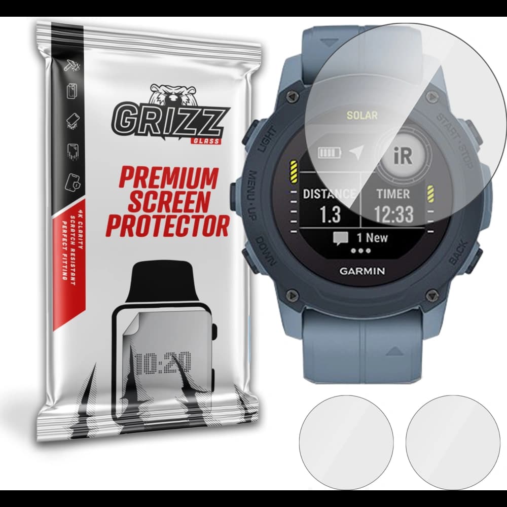 Hybrierglas GrizzGlass HybridGlass für Garmin Descent G1 - 1