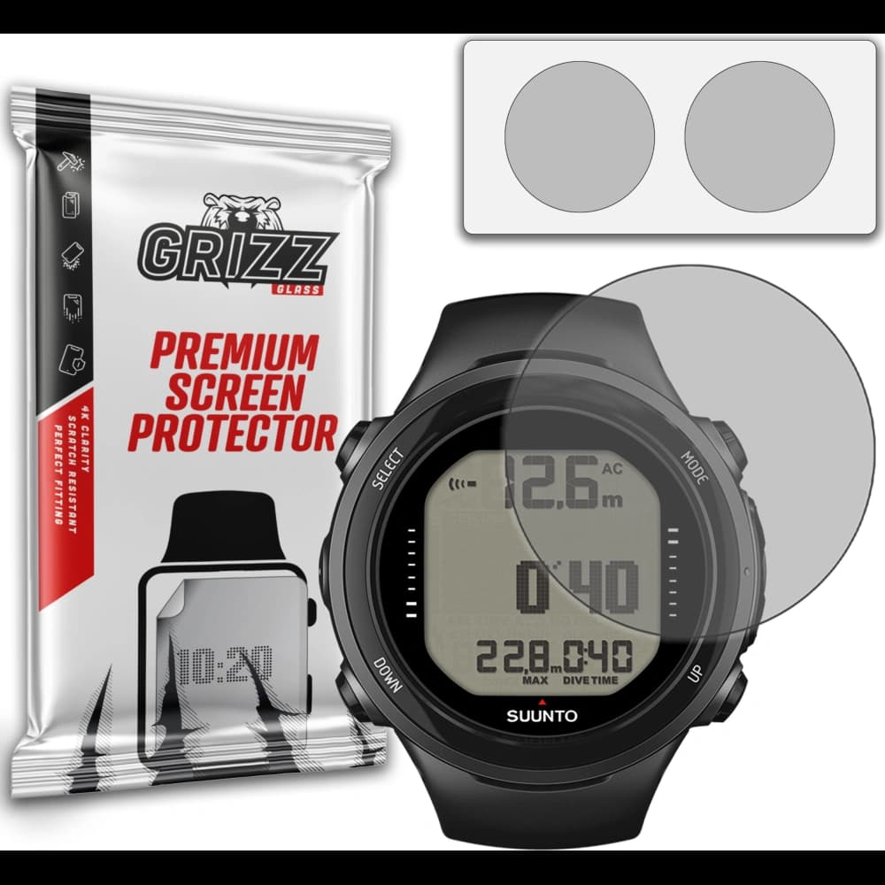 Matte Folie GrizzGlass PaperScreen für Suunto D4I Novo - 1