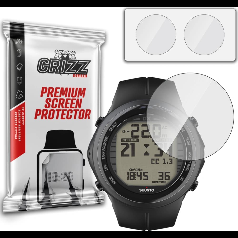 Hybrierglas GrizzGlass HybridGlass für Suunto DX - 1
