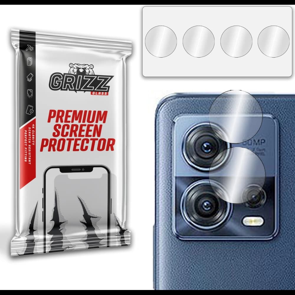 Szkło na aparat GrizzGlass HybridGlass Camera do Motorola Moto S30 Pro - 1