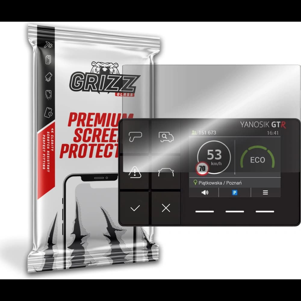 Matte Folie GrizzGlass PaperScreen für Yanosik GTR - 1
