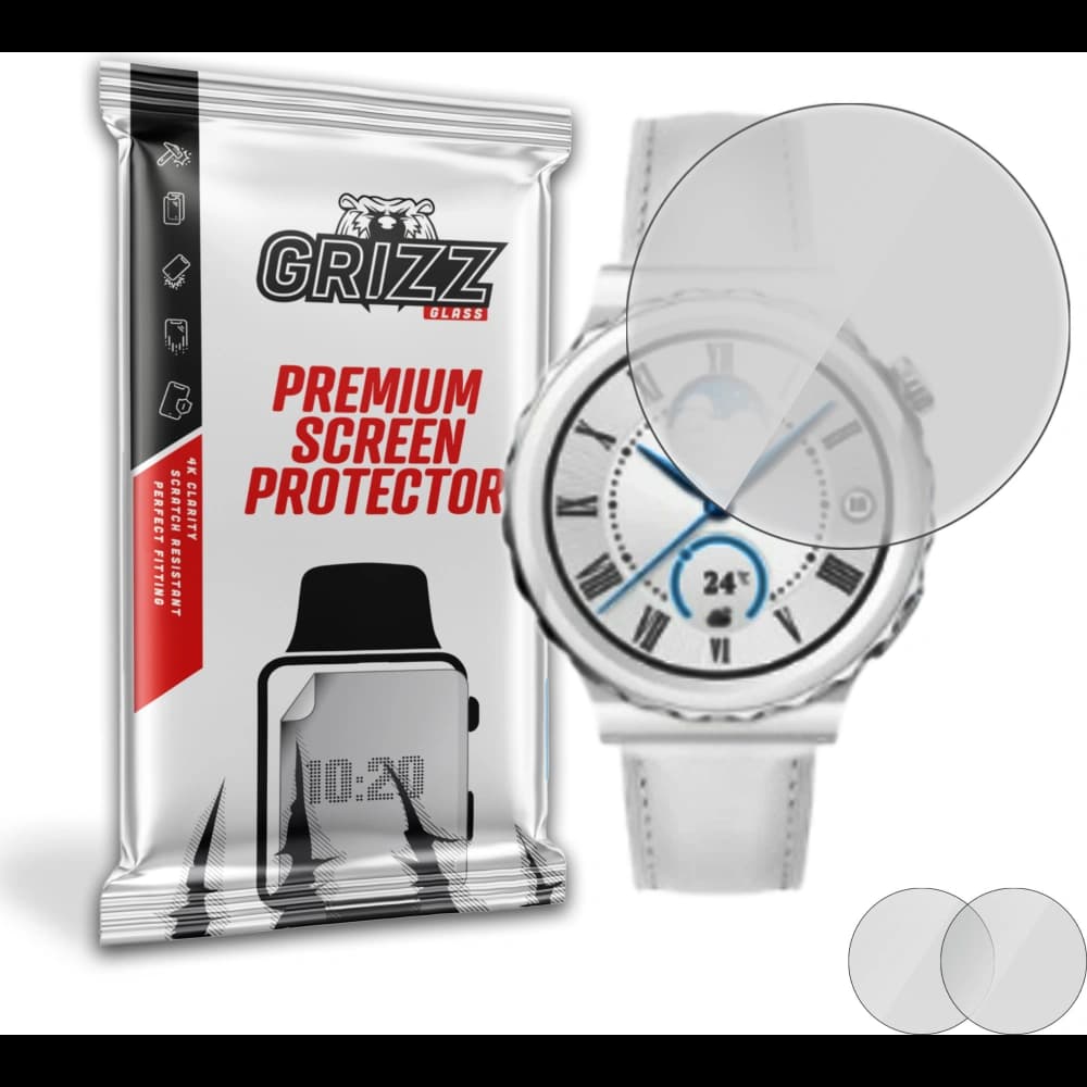 Matte Folie GrizzGlass PaperScreen für Huawei Watch GT 3 Pro 43mm - 1
