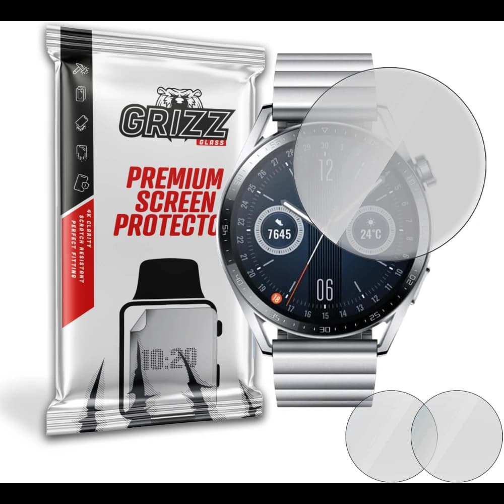 Mattfolie GrizzGlass PaperScreen für Huawei Watch GT 3 46 mm - 1