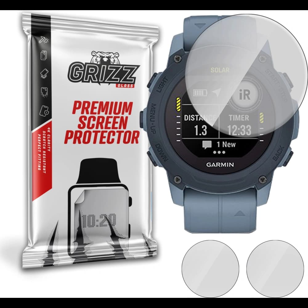 Matte Folie GrizzGlass PaperScreen für Garmin Descent G1 - 1