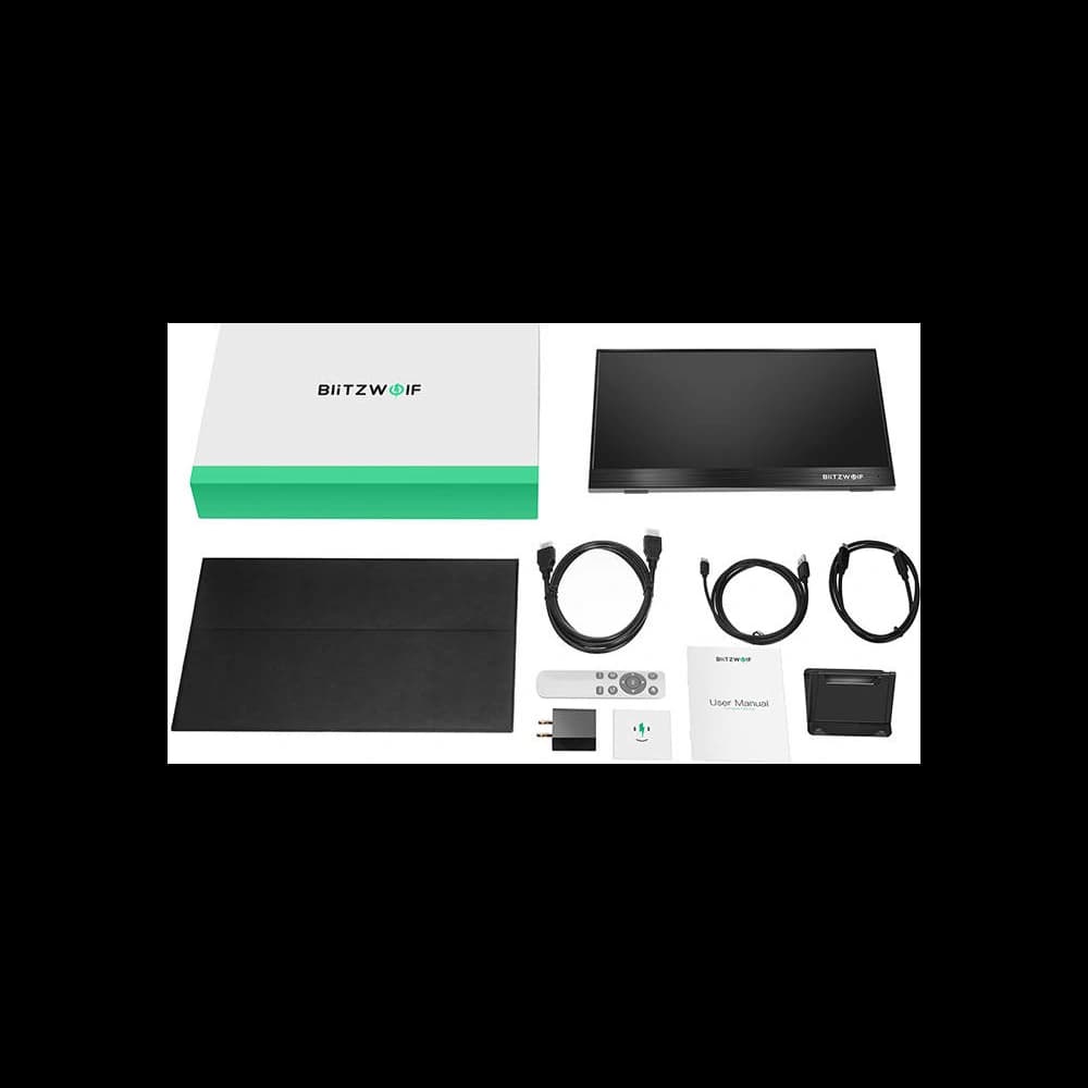 [OUTLET] Přenosný monitor BlitzWolf BW-PCM2, 13.3 (černý) - 3