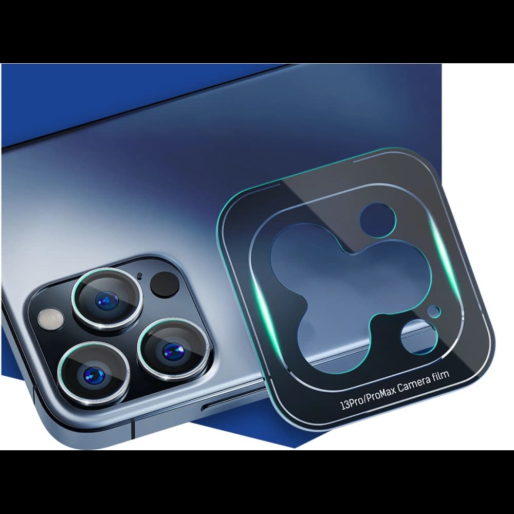 Hybridglas für die Kameraobjektiv 3MK Lens Protection Pro Apple iPhone 14 Plus / 15 Plus in grafit/grafit. - 5