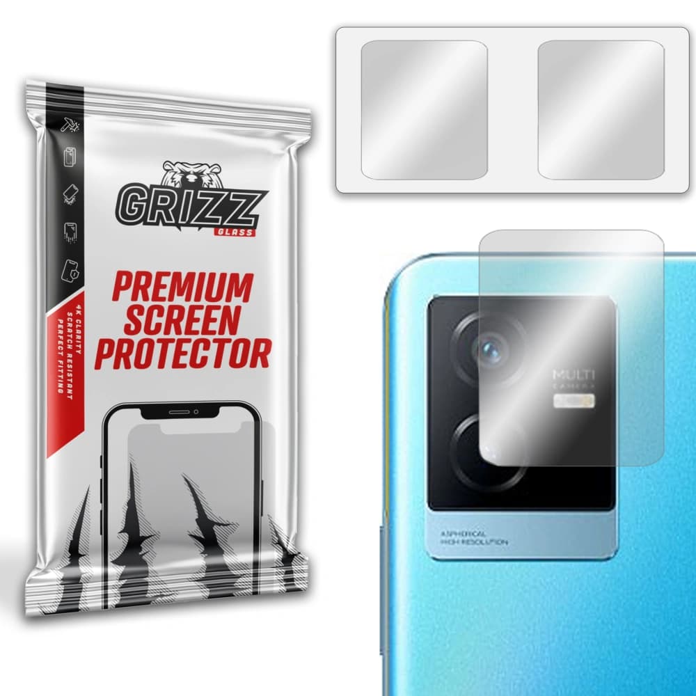 Glas für die Kamera GrizzGlass HybridGlass für Vivo IQOO Z6x - 1