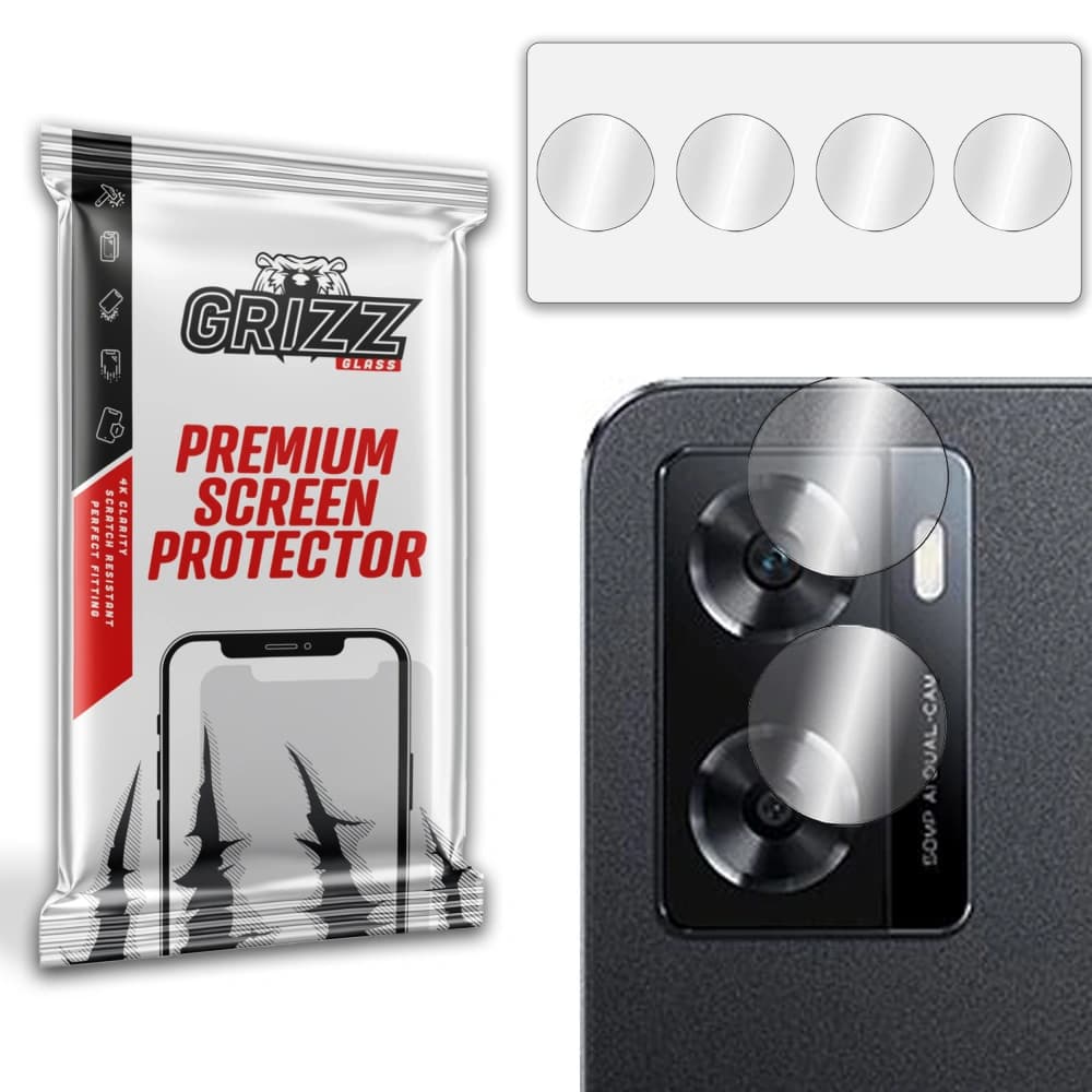 Glas für die Kamera GrizzGlass HybridGlass für Oppo A57s - 1
