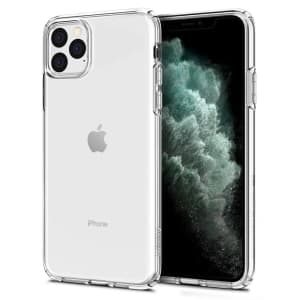 Tok Spigen Liquid Crystal Apple iPhone 11 Pro Max Átlátszó