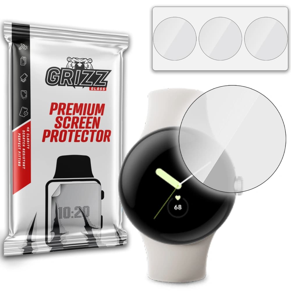 Hydrogel-Folie GrizzGlass Hydrofilm für Google Pixel Watch - 1