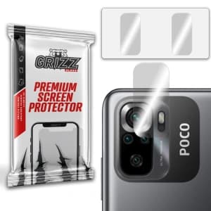 Glas für die Kamera GrizzGlass HybridGlass für POCO M5s