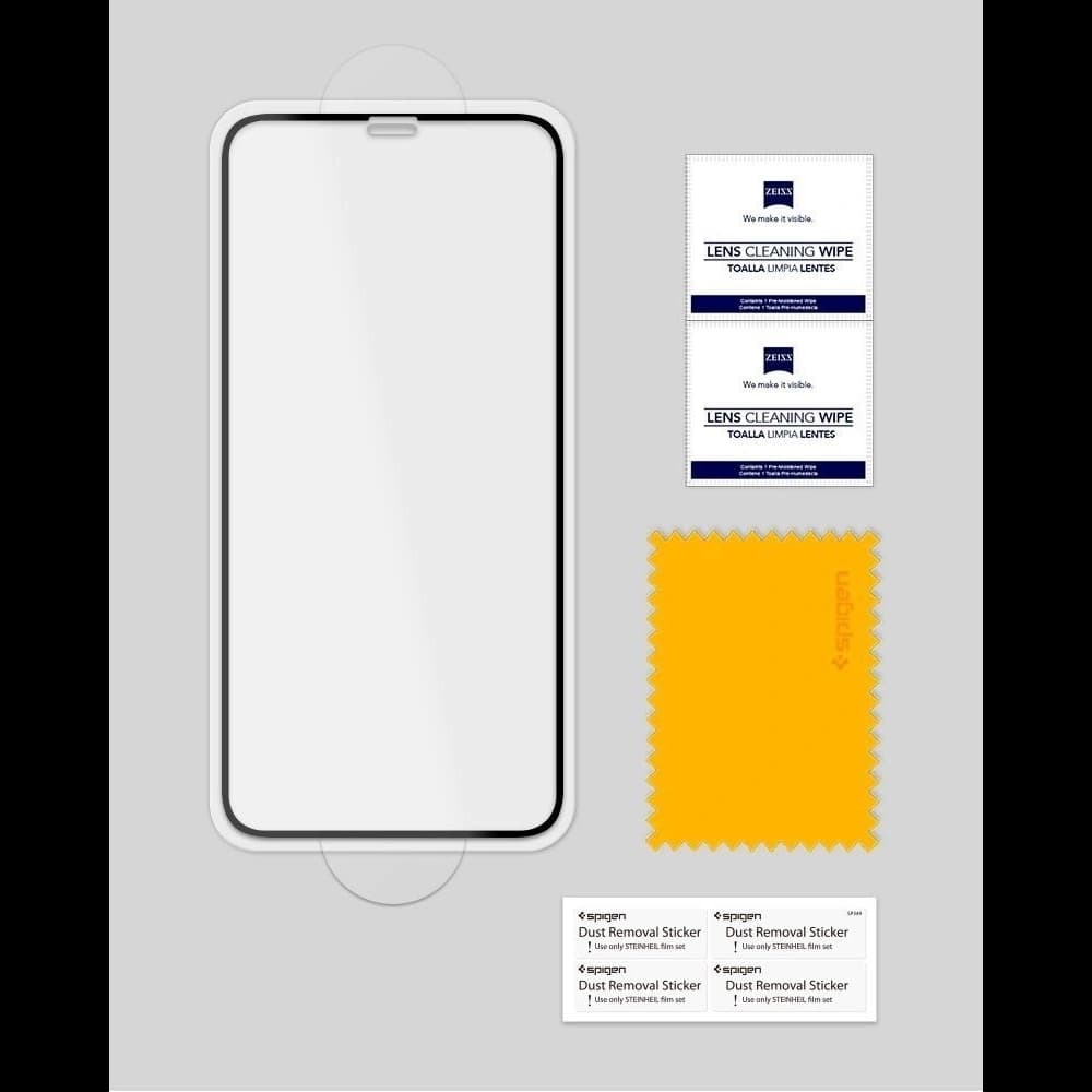 Tvrzené sklo Spigen GLAS.tR TC 3D Full Cover Case Friendly iPhone 11/iPhone XR - 7