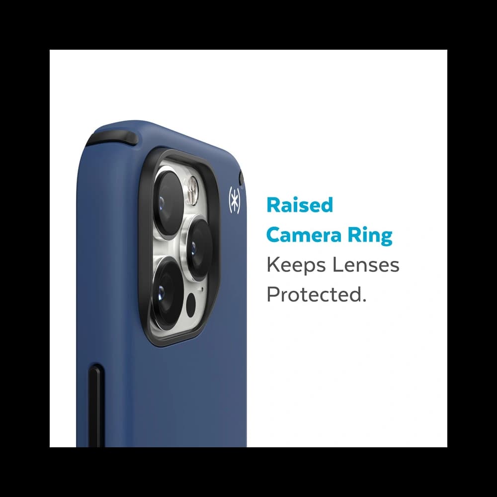 Case Speck Presidio2 Pro MagSafe MICROBAN Apple iPhone 14 Pro Max (Küstenblau / Schwarz / Weiß) - 5