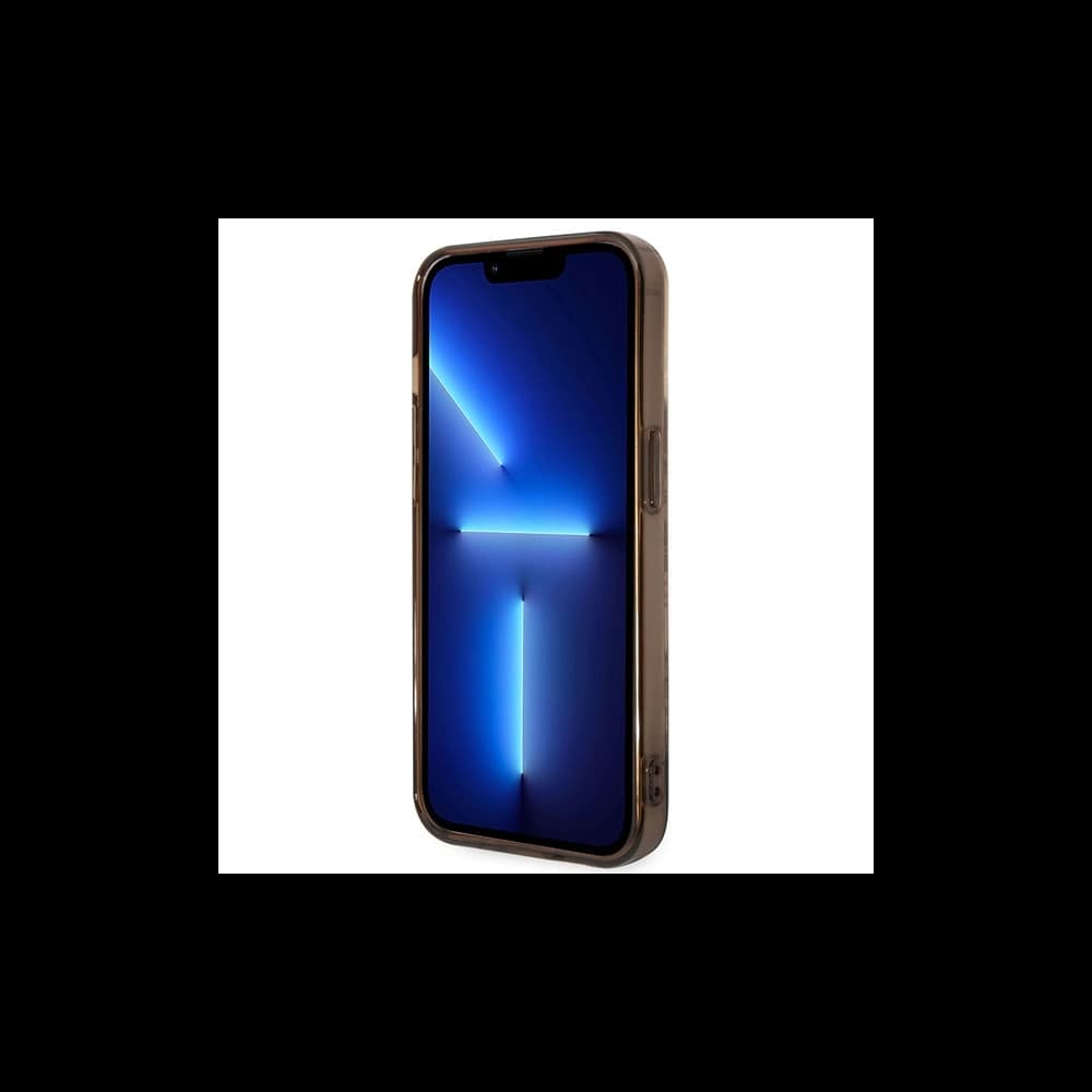 Etui Guess GUHCP14LHGPLHC Apple iPhone 14 Pro ochre hardcase Porcelain Collection - 5