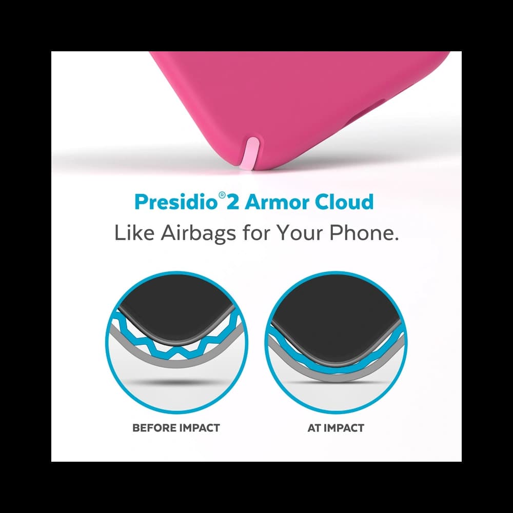 Etui Speck Presidio2 Pro MagSafe MICROBAN Apple iPhone 14 Pro (Digitalpink / Blossompink / White) - 3