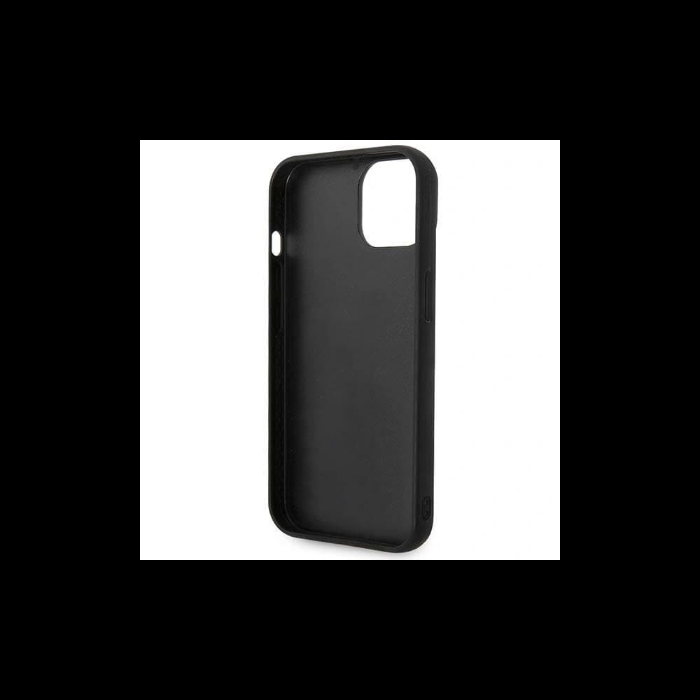 Case Karl Lagerfeld KLHCP14MPSQPK Apple iPhone 14 Plus / 15 Plus Hardcase schwarz/black Puffy Ikonik Pin - 7