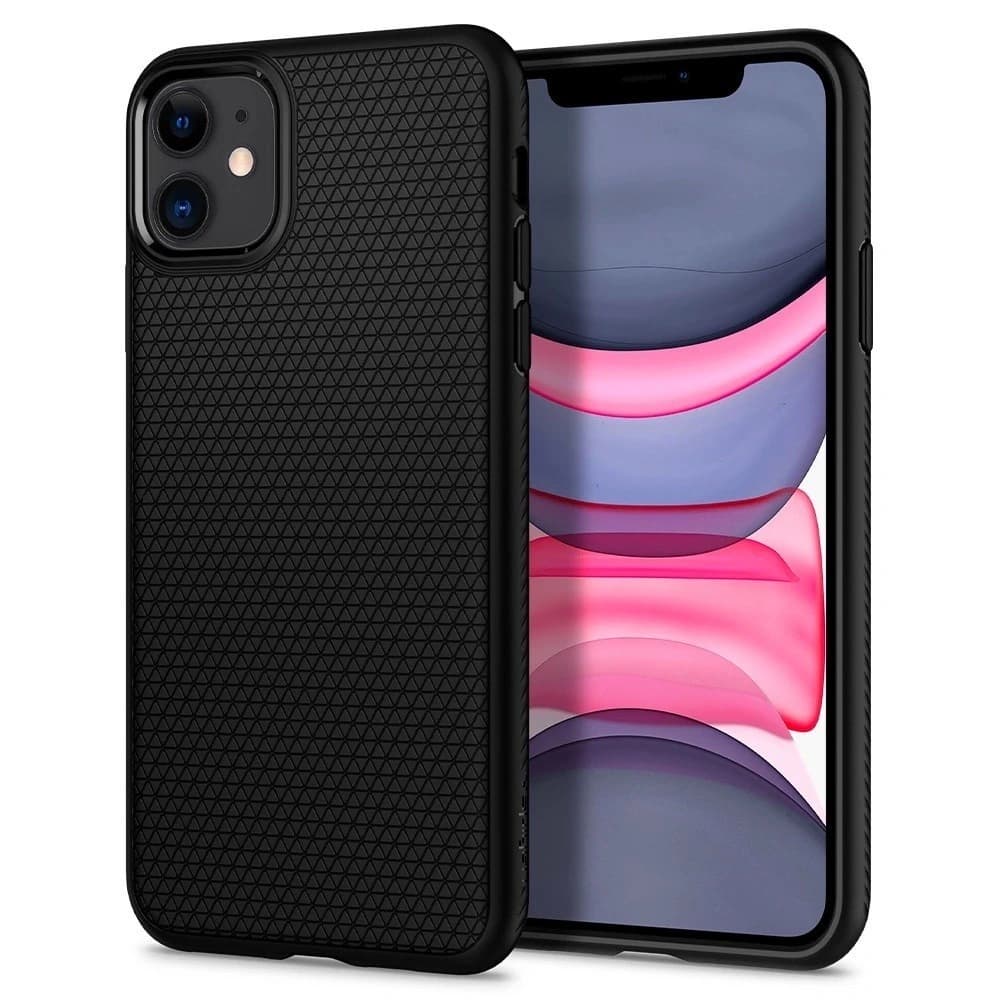 Spigen Apple Husă Liquid Air iPhone 11 negru - 1