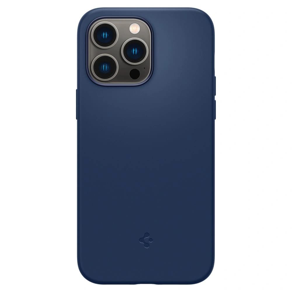 Spigen Silicone Fit Mag MagSafe Apple iPhone 14 Pro Max Navy Blue - 2