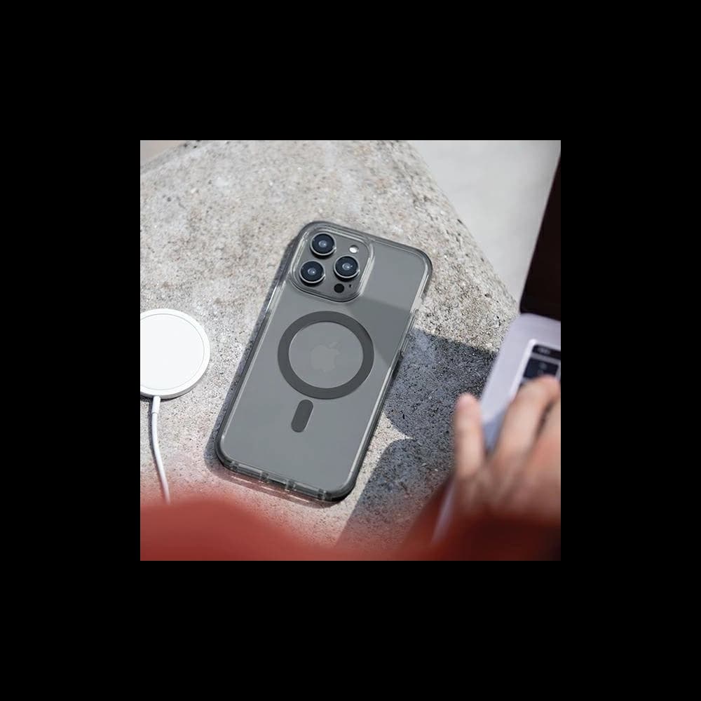 UNIQ Combat Apple iPhone 14 Pro Max Magclick Charging concrete charcoal - 7
