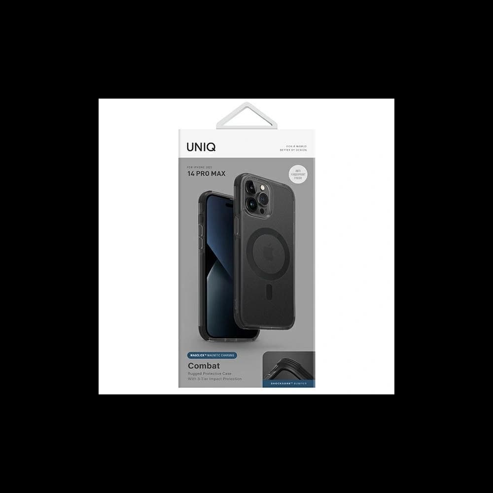 UNIQ Combat Apple iPhone 14 Pro Max Magclick Charging concrete charcoal - 8
