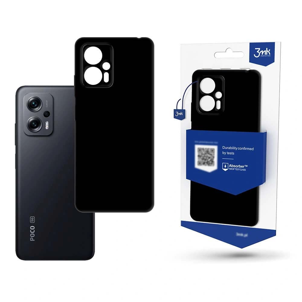 Case 3MK Matt Case Xiaomi POCO X4 GT 5G schwarz/black - 1