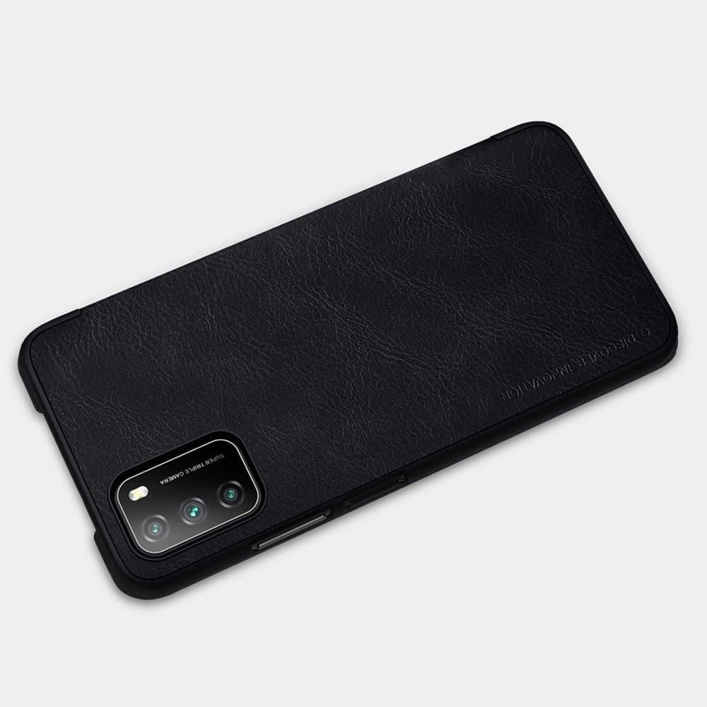 Case Nillkin Qin Xiaomi Poco M3 schwarz - 7