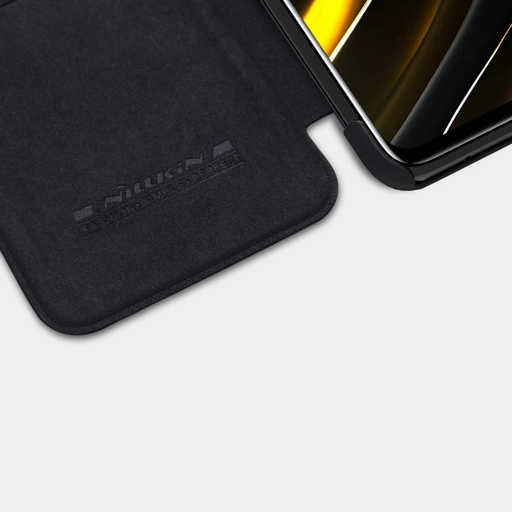 Case Nillkin Qin Xiaomi Poco M3 schwarz - 8