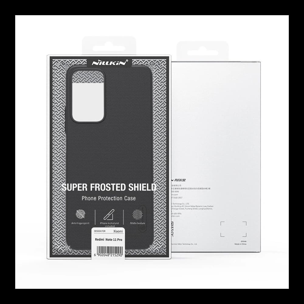 Nillkin Super Frosted Shield Pro Xiaomi Redmi Note 11 Pro/Plus black - 5
