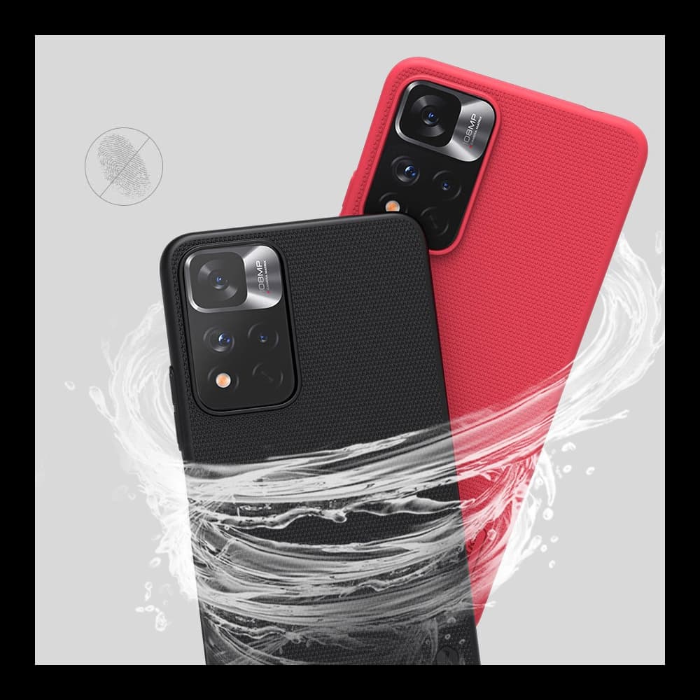 Nillkin Super Frosted Shield Pro Xiaomi Redmi Note 11 Pro/Plus black - 14
