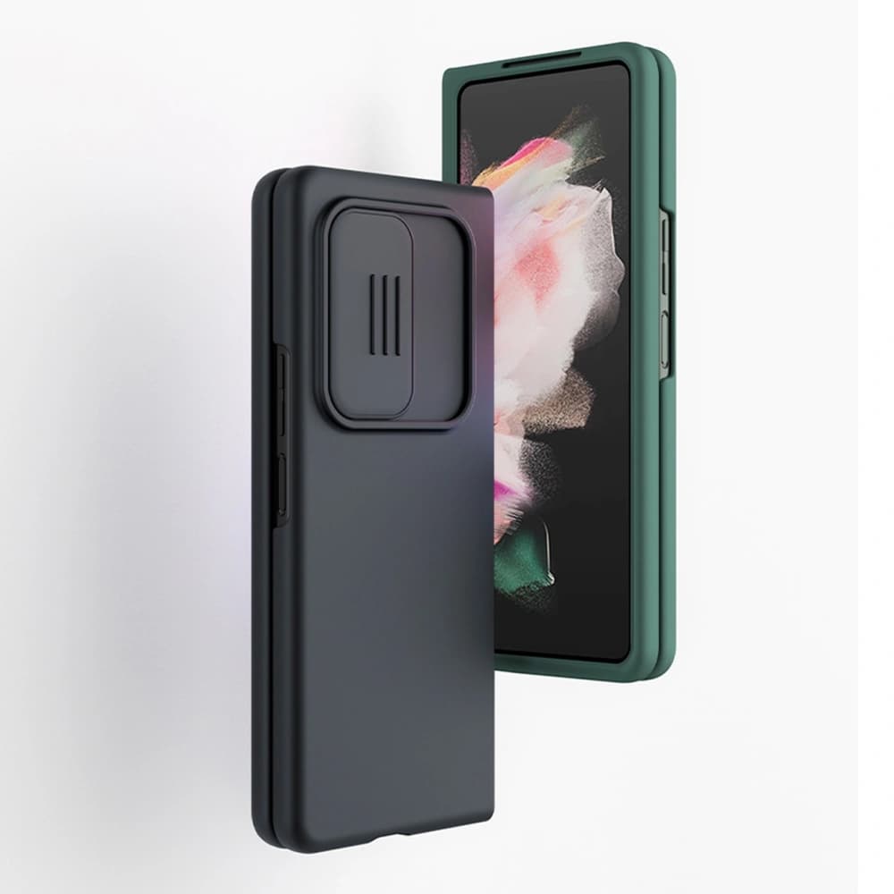 Etui Nillkin CamShield Silky Silicone Samsung Galaxy Z Fold 3 černé - 7