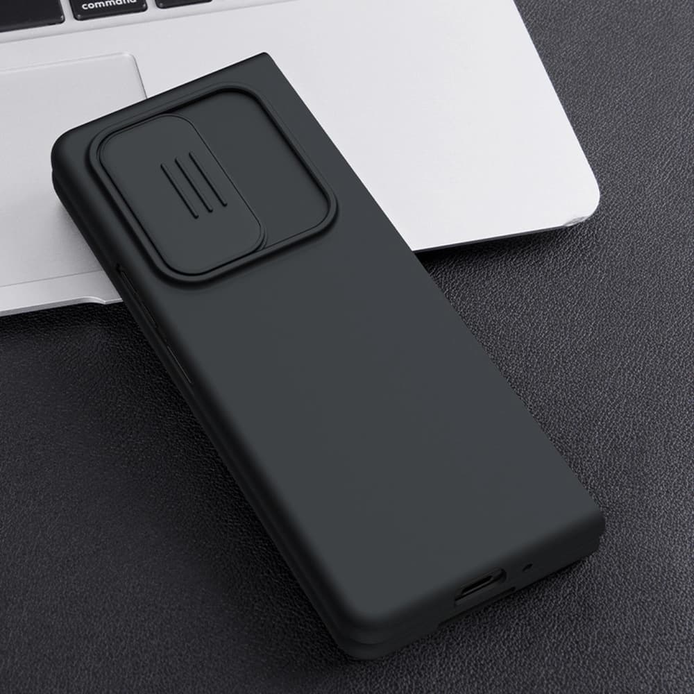 Etui Nillkin CamShield Silky Silicone Samsung Galaxy Z Fold 3 černé - 15